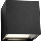 Udendørslampe cube LIGHT-POINT Cube XL Down LED Black Vægarmatur