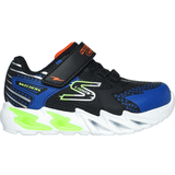Skechers Velcro Sneakers Skechers Kid's S Lights Flex-Glow Bolt - Black/Blue