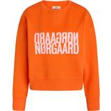 Mads Nørgaard Orange Sweatere Mads Nørgaard Tilvina Sweatshirt - Orange