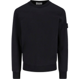 Stone Island Striktrøjer Tøj Stone Island Garment Dyed Crewneck Sweatshirt - Black