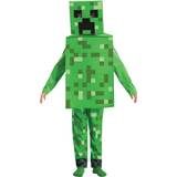 Karneval Udklædningstøj Disguise Minecraft Creeper Snygg Kostym
