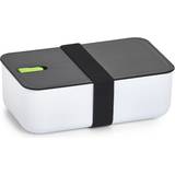 Zeller Køkkenopbevaring Zeller lebensmittelbox - weiß/schwarz/grün Brotdose