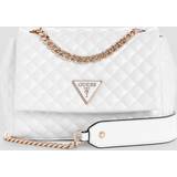 Guess Hvid Tasker Guess Rianee Quilted Mini Crossbody White T/U