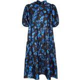 48 - Blomstrede Tøj Cras Lili Dress - Dazzling Blue