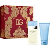 Dame Gaveæsker Dolce & Gabbana Light Blue Pour Femme Gift Set EdT 50ml + Body Cream 50ml