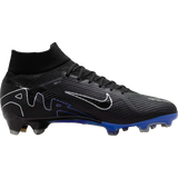 45 - Dame Fodboldstøvler Nike Zoom Mercurial Superfly 9 Pro FG - Black/Hyper Royal/Chrome