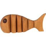 Brugskunst Spring Copenhagen The Wooden Fish Large Brown Dekorationsfigur 9cm