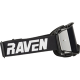 Skibriller på tilbud Raven Sniper Crew MX - Black/Black Smoke