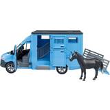 Bruder Dyr Legetøj Bruder MB Sprinter Animal Transporter 1 Horse 02674