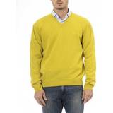 Gul - Uld - V-udskæring Overdele Sergio Tacchini Wool Sweater - Yellow