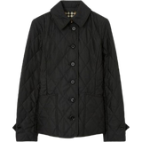 Burberry Kort Tøj Burberry Quilted Thermoregulated Jacket - Black