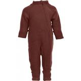 6-9M Svedundertøj Børnetøj Mikk-Line Baby Wool Suit - Madder Brown (50005)