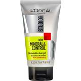 Blødgørende Hårgel L'Oréal Paris Studio Line Mineral & Control 24h Invisible Clean Gel 150ml