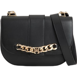 Tommy Hilfiger Indvendig lomme Håndtasker Tommy Hilfiger Chain On Flap Crossbody Bag - Black