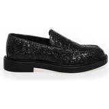 39 ½ Loafers Copenhagen Shoes Loafers - Black Glitter