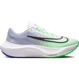 13 - Hvid Sportssko Nike Zoom Fly 5 M - White/Green Strike/Racer Blue/Black
