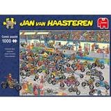 Køretøjer Klassiske puslespil Jumbo Jan Van Haasteren Motorbike Race 1000 Pieces
