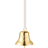 Guld Brugskunst Georg Jensen Christmas Bell 2022 Julepynt 6cm