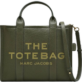 Grøn - Skind Tasker Marc Jacobs The Leather Medium Tote Bag - Forest