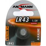 Ansmann Alkalisk - Batterier Batterier & Opladere Ansmann LR43