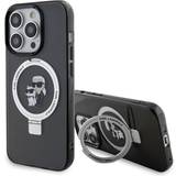 Karl Lagerfeld Mobilcovers Karl Lagerfeld Ring Stand MagSafe Case for iPhone 15 Pro
