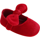 Stof Ballerinasko Shein Baby Girl Soft Bottom Shoes, Red Flat Shoes, Popular Red Shoes For Toddler Girls