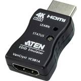Aten High Speed (4K) Kabler Aten VC081A EDID Emulator HDMI - HDMI Adapter M-F