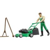 Bruder Plastlegetøj Legesæt Bruder Bworld Gardener with Lawnmower & Gardening Equipment 62103