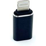 USB C Kabler Maxlife 2A Lightning - USB C Adapter M-F