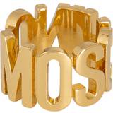 Moschino Smykker Moschino Gold Lettering Logo Ring A0606 Gold