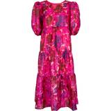 48 - Blomstrede Tøj Cras Lilicras Dress - Pink Garden