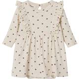 Flæsekjoler Børnetøj Lil'Atelier Ladybug Gago Dress - Whitecap Grey (13232420)