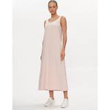 Calvin Klein XL Kjoler Calvin Klein Cotton Jersey Maxi Tank Dress Pink