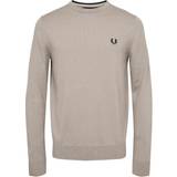 Fred Perry Tøj Fred Perry K9601 Mand Sweaters Uld hos Magasin Dark Oatmeal