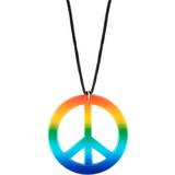60'erne Tilbehør Kostumer 1 Peace Sign Necklace