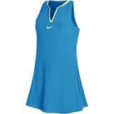 Nike Blå Kjoler Nike Dri-Fit Advantage Dress Women blue