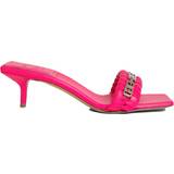 Givenchy Sølv Sko Givenchy Leather Sandals - Pink