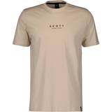 Scott Beige Tøj Scott Typo T-shirt, Støvet Hvid Størrelse