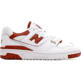 New Balance Herre - Polyester Sneakers New Balance 550 W - White/Brick Red
