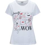 Liu Jo Hvid Tøj Liu Jo T-Shirt Donna wa0340 u9632 t-shirt Bianco