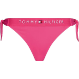 Genanvendt materiale - Pink Badetøj Tommy Hilfiger Side Tie Cheeky Bikini Bottom - Hot Magenta