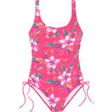 Lascana Dame Badedragter Lascana Malia Badeanzug, herausnehmbare Softcups, für Damen, pink