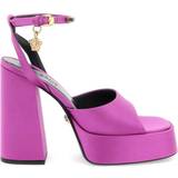 Lilla - Satin Sko Versace 'Aevitas' Sandals