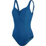 32 - Blå - Nylon Badetøj Speedo Women's Shaping AquaNite Swimsuit - Blue