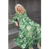 Dame - Grøn Kjoler Lollys Laundry Forudbestilling NeeLL Maxi Dress LS Green grøn