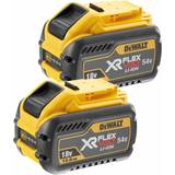 Dewalt Batterier - Sort Batterier & Opladere Dewalt DCB548Y2-XJ 2-pack