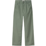 32 - Grøn - Polyester Bukser & Shorts Carhartt WIP Simple Pant W - Park Rinsed