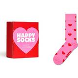 Pink Tøj Happy Socks Heart Gift Box Pink 36/40