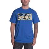 Oasis Blå Tøj Oasis Camo Logo T Shirt Blue