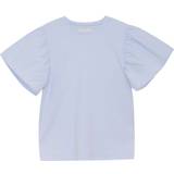 Creamie Børnetøj Creamie T-shirt Woven Xenon Blue år 110 T-Shirt
